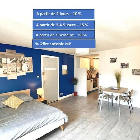 Appartement Entier Moissac Centre 30 M2 Calme Avec Cour Interieure Pour Velos A 50M Du Marche De Moissac Zewnętrze zdjęcie
