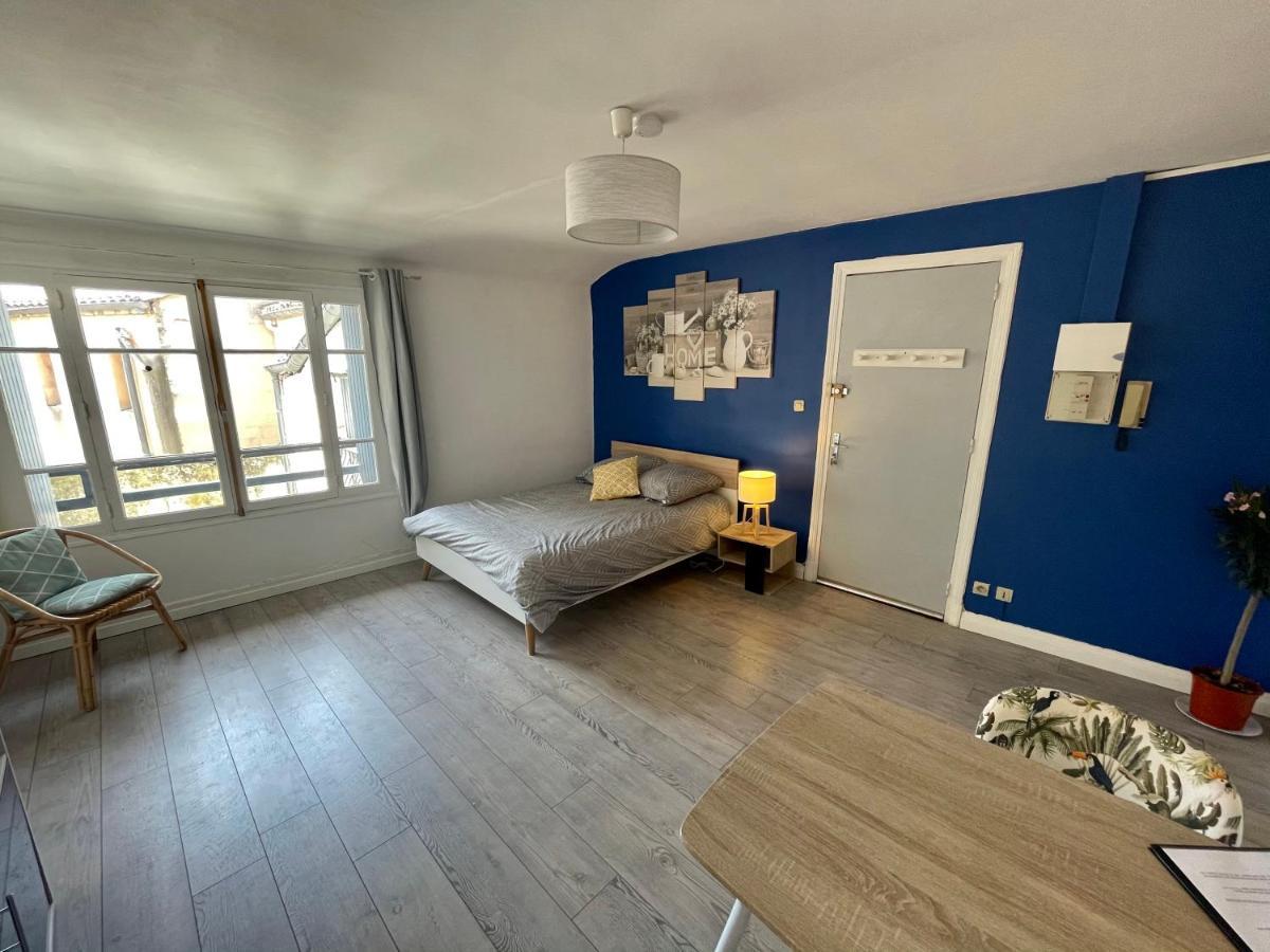 Appartement Entier Moissac Centre 30 M2 Calme Avec Cour Interieure Pour Velos A 50M Du Marche De Moissac Zewnętrze zdjęcie